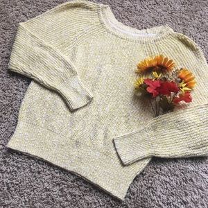 free people yellow sweater
